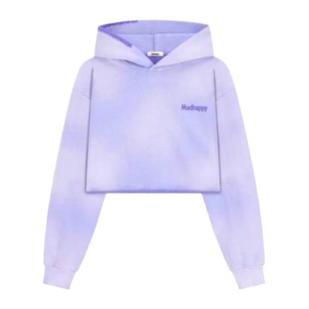 **RARE NOT SOLD ANYMORE** Madhappy cropped lavender  hoodie